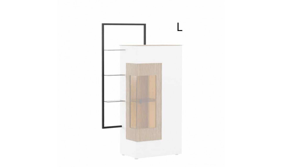 RIO RI- shelf with lighting for RI-W3/4 showcase | RIO | ZIPhome.ee kuva 1