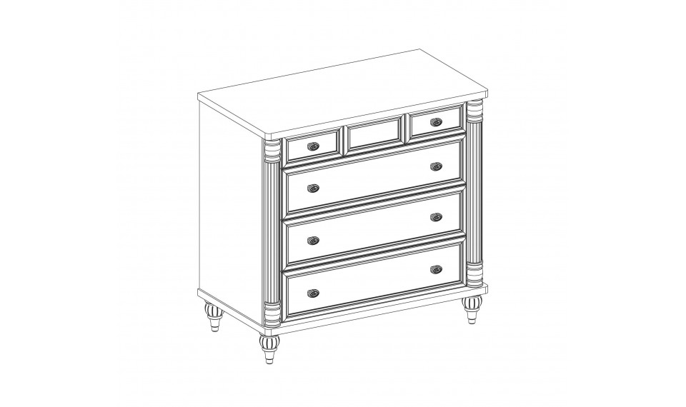 ROMANTIC kummut | Laste kummutid | ZIPhome.ee pilt 5