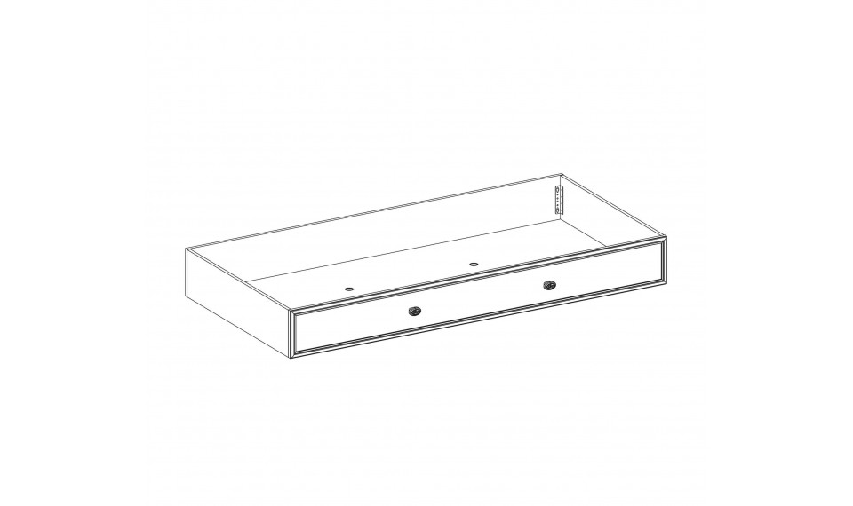 ROMANTIC sissetõmmatav liisavoodi (90x190 cm) | Laste voodid | ZIPhome.ee pilt 3