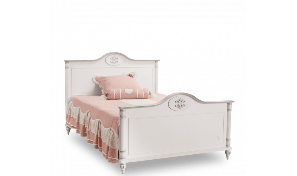 ROMANTIC voodi (120x200 cm) | Laste voodid | ZIPhome.ee pilt 1