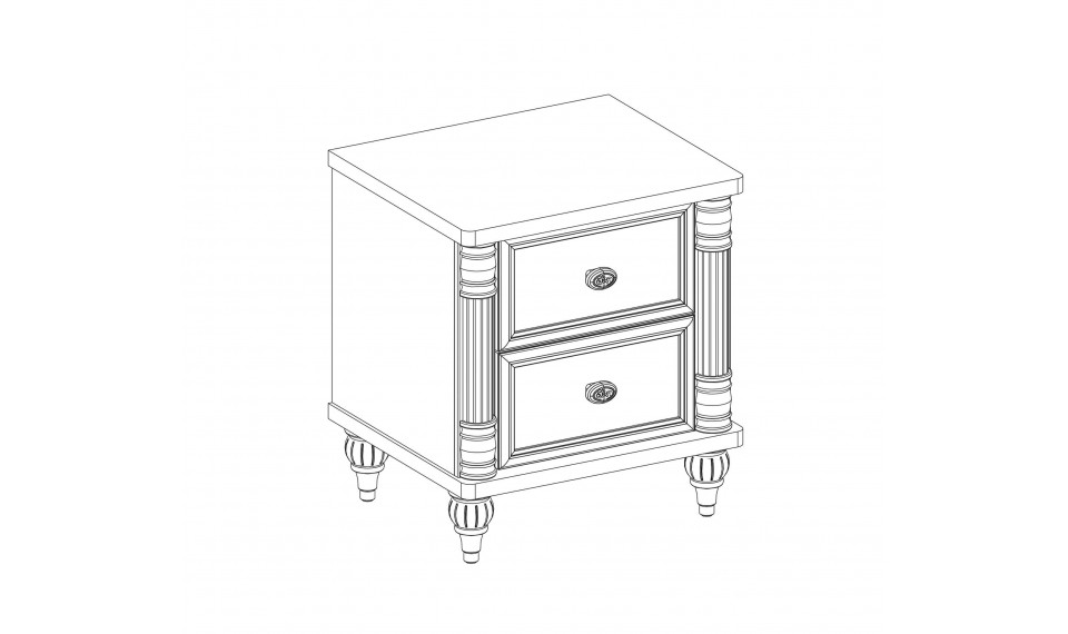 ROMANTIC прикроватная тумба | Romantic | ZIPhome.ee изображение 3