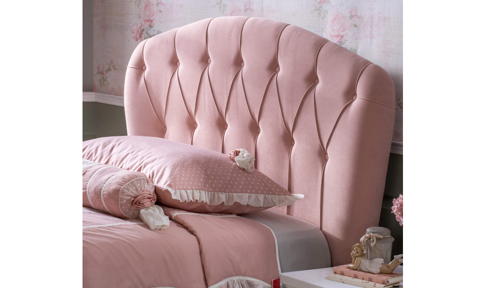 ROMANTIC voodi pesukastiga tõstemehhanismiga. Voodipeats on kaetud kangaga. | Laste voodid | ZIPhome.ee pilt 4