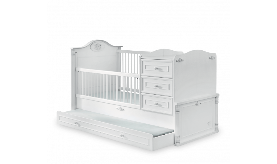 ROMANTIC beebivoodi-transformer (80x180 cm) | Beebivoodid | ZIPhome.ee pilt 1