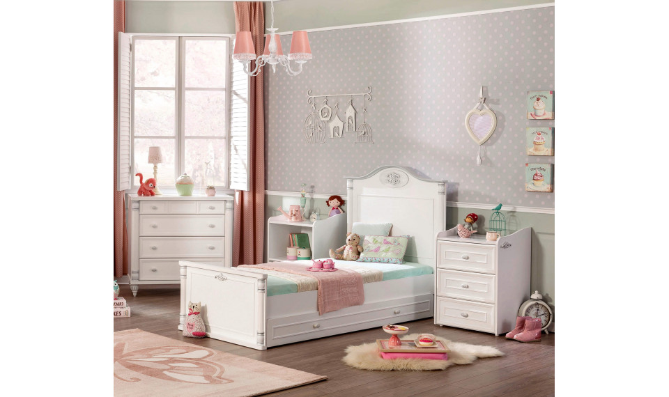 ROMANTIC beebivoodi-transformer (80x180 cm) | Beebivoodid | ZIPhome.ee pilt 5