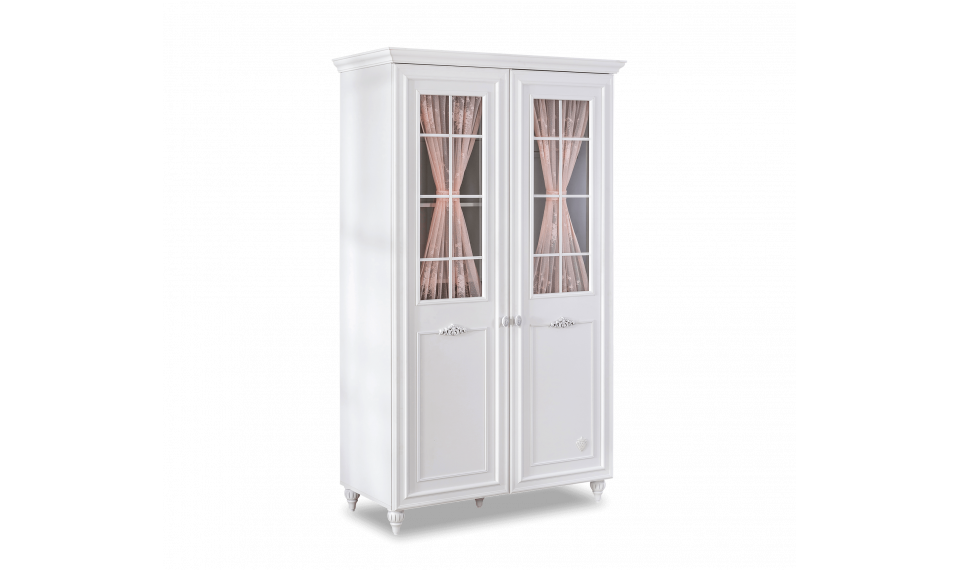 ROMANTICA 2-ustega riidekapp aknaga | Laste riidekapid | ZIPhome.ee pilt 1