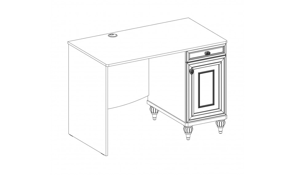 ROMANTICA kirjutuslaud | Romantica | ZIPhome.ee pilt 4