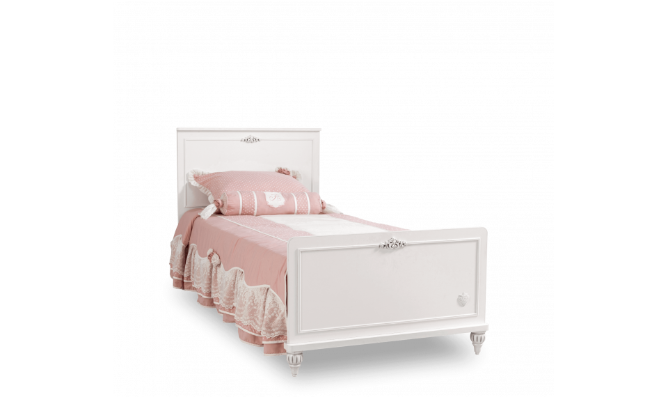 ROMANTICA voodi (100x200 cm) | Laste voodid | ZIPhome.ee pilt 1