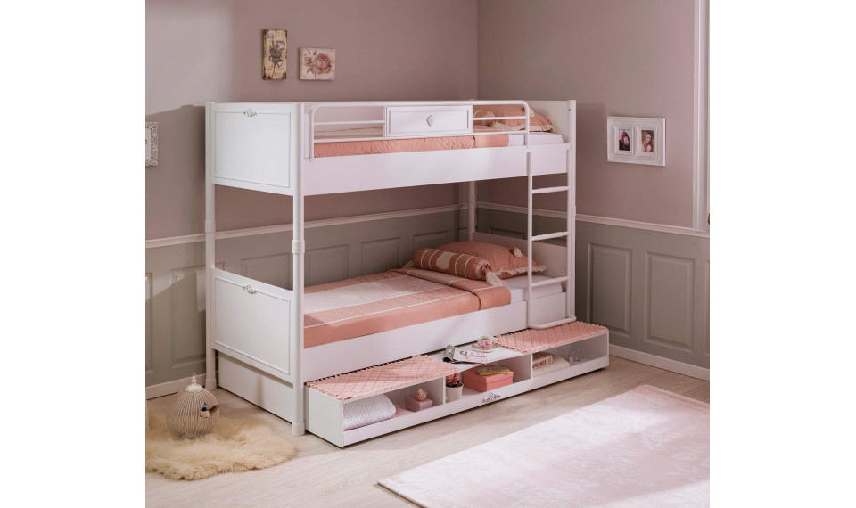 ROMANTICA narivoodi (90x200 cm) | Laste voodid | ZIPhome.ee image 3