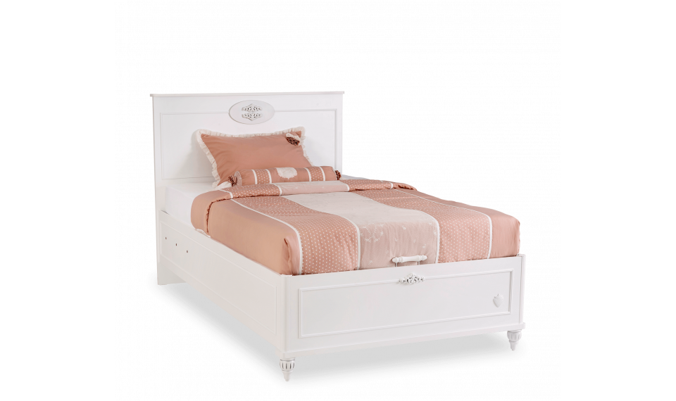 ROMANTICA voodi pesukastiga tõstemehhanismiga. (120x200 cm) | Laste voodid | ZIPhome.ee kuva 1