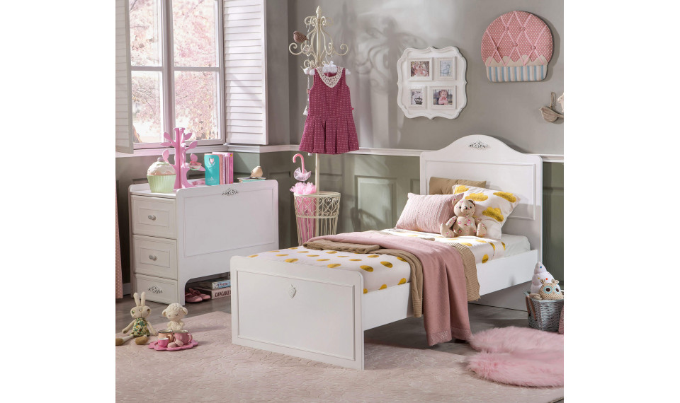 ROMANTICA кровать-трансформер (75x160 cm) | Детские кроватки | ZIPhome.ee изображение 3