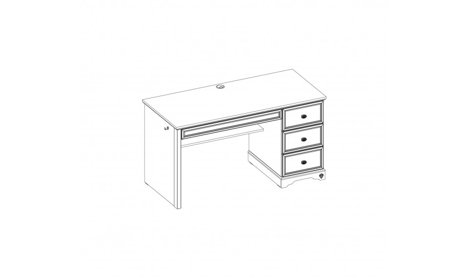 RUSTIC WHITE письменный стол | Rustic White | ZIPhome.ee изображение 6