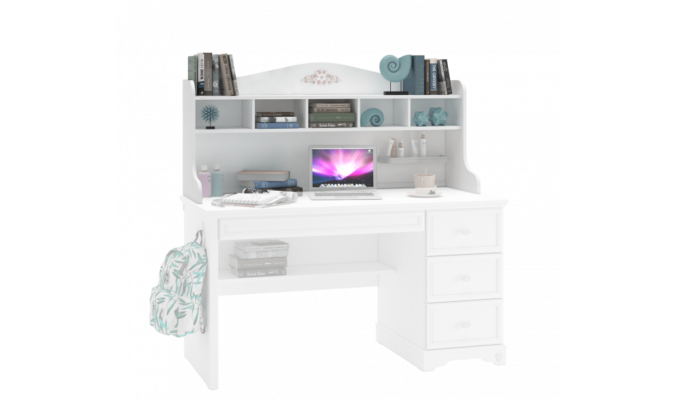 RUSTIC WHITE полка письменного стола | Rustic White | ZIPhome.ee изображение 1