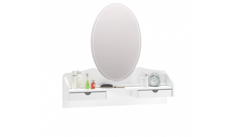 RUSTIC WHITE kummuti peegel | Laste kummutid | ZIPhome.ee pilt 1