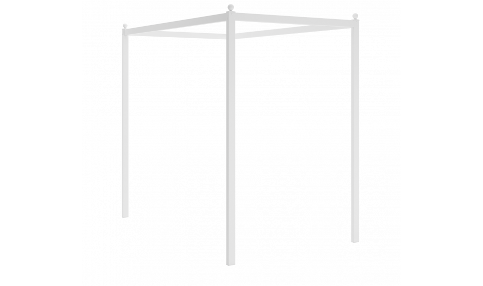 RUSTIC WHITE BED voodikardina raam (120x200cm) | Laste voodid | ZIPhome.ee kuva 1