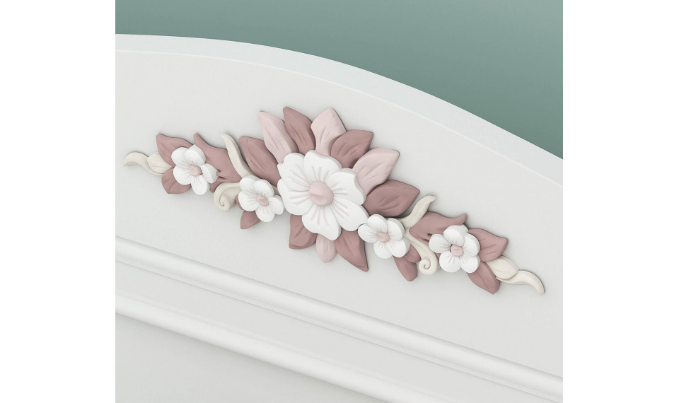 RUSTIC WHITE voodi pesukastiga ja tõstemehhanismiga (120x200 cm) | Laste voodid | ZIPhome.ee pilt 4