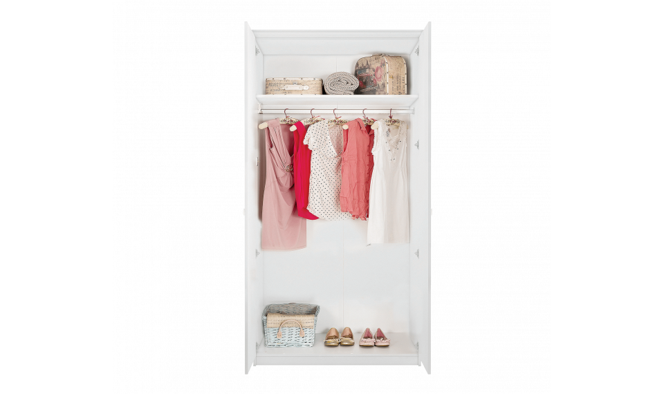 SELENA GREY 2-ukseline riidekapp | Laste riidekapid | ZIPhome.ee pilt 2