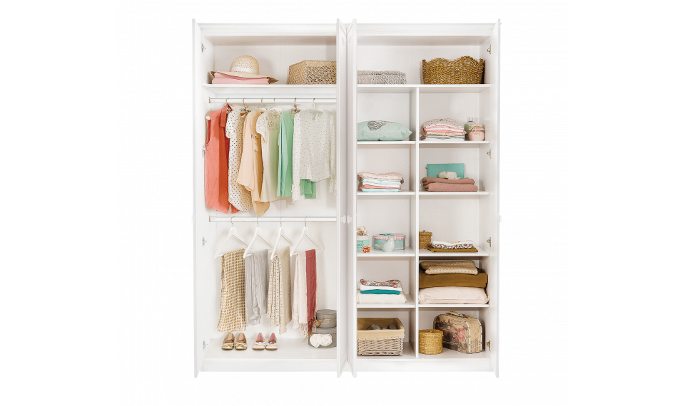 SELENA GREY 4-ukseline riidekapp | Laste riidekapid | ZIPhome.ee pilt 2