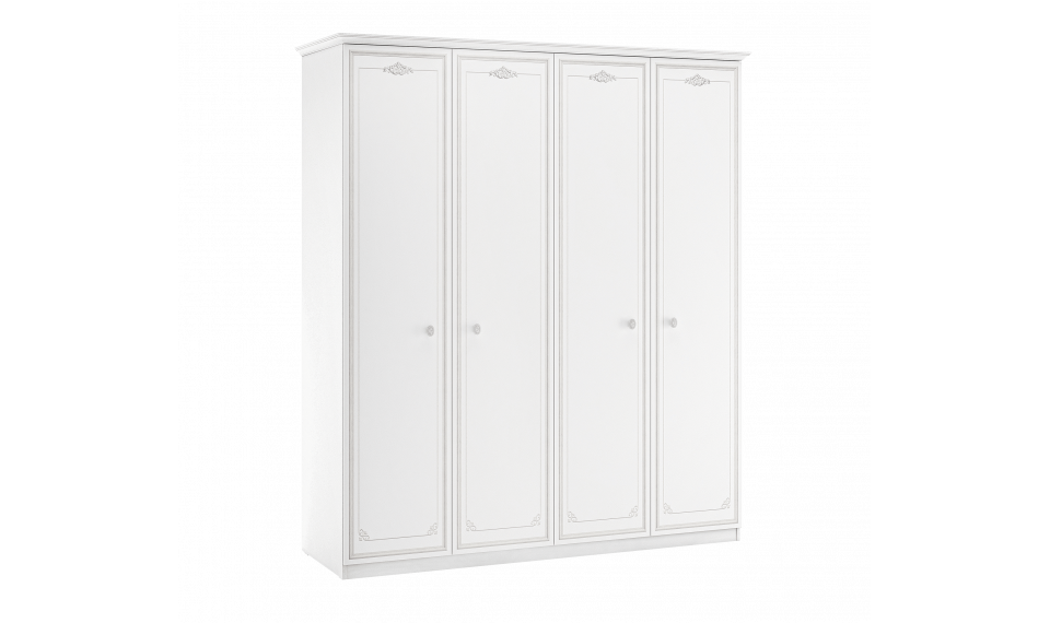 SELENA GREY 4-ukseline riidekapp | Laste riidekapid | ZIPhome.ee pilt 1