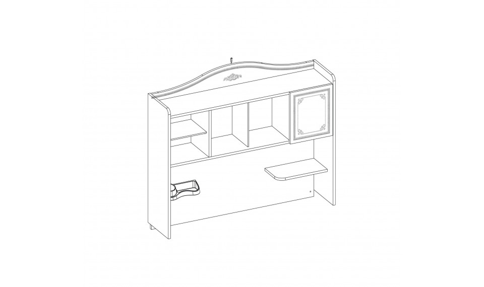 SELENA GREY полка письменного стола | Selena Grey | ZIPhome.ee изображение 4