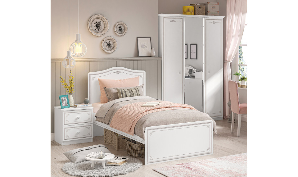 SELENA GREY voodi (120x200cm) | Laste voodid | ZIPhome.ee pilt 2