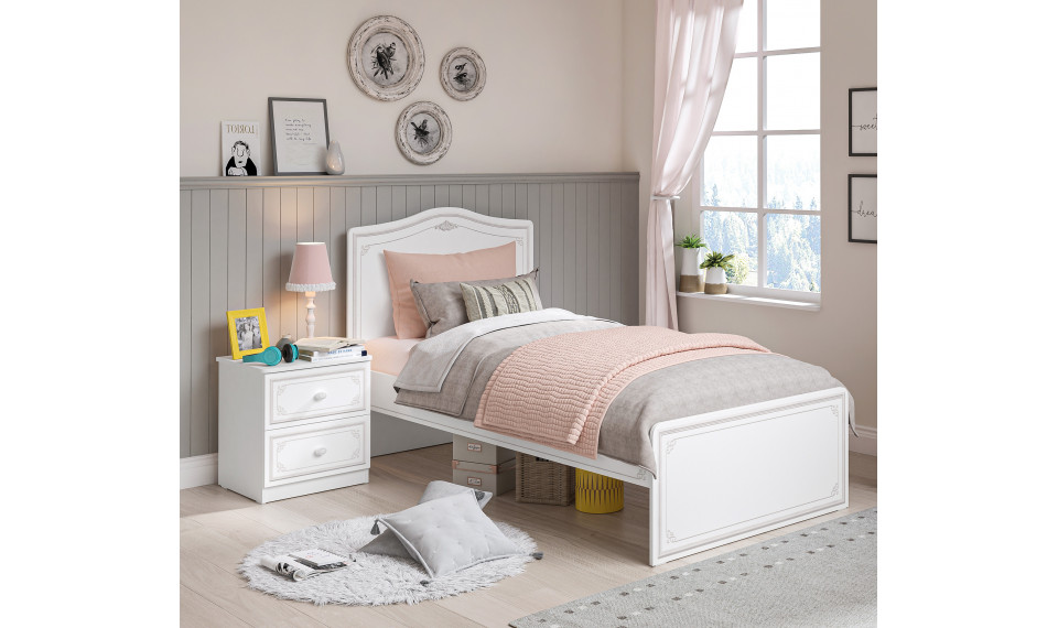 SELENA GREY voodi (100x200cm) | Laste voodid | ZIPhome.ee pilt 2