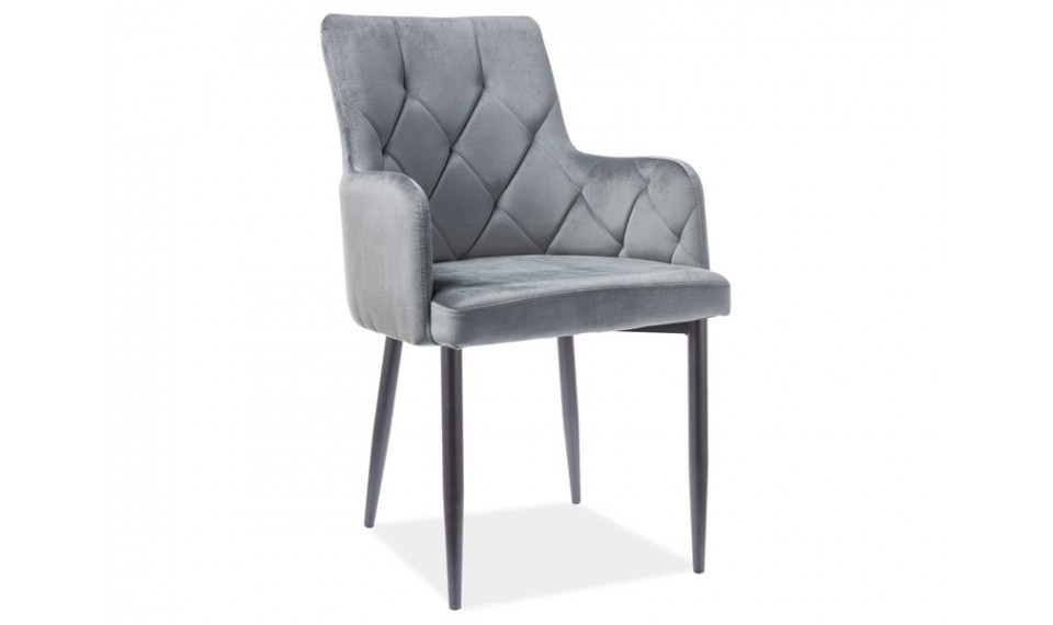 RICARDO Chair B Velvet Grey BLUVEL14 | Стулья и кресла | ZIPhome.ee изображение 1