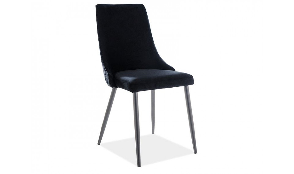 PIANO B Стул Mat Velvet 99 Черный | Стулья и кресла | ZIPhome.ee изображение 1