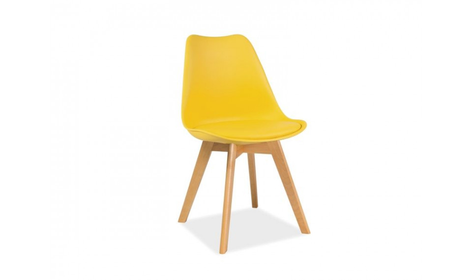 KRIS Стул Бук/Желтый | Стулья и кресла | ZIPhome.ee изображение 1