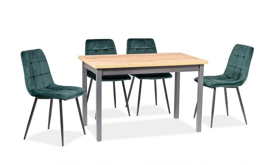 ADAM Söögilaud 100x60 Oak LANCELOT/Anthracite | 100% kvaliteet ADAM Söögilaud 100x60 Oak LANCELOT/Anthracite | Lauad | ZIPhome.ee pilt 2