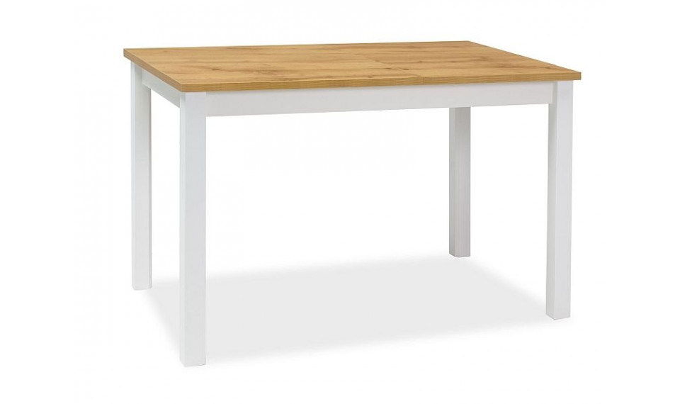 ADAM Söögilaud 100x60 Oak WOTAN/Valge | 100% kvaliteet ADAM Söögilaud 100x60 Oak WOTAN/Valge | Lauad | ZIPhome.ee pilt 1