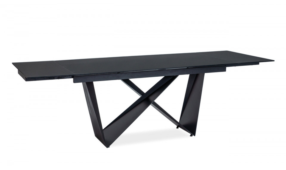 CAVALLI I Extendable Dining table Black mat | Tables | ZIPhome.ee image 1