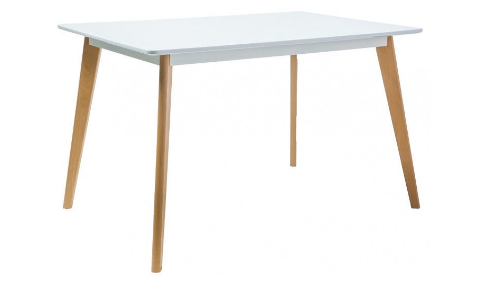 DECLAN I Dining table, Beech/White | Tables | ZIPhome.ee image 1