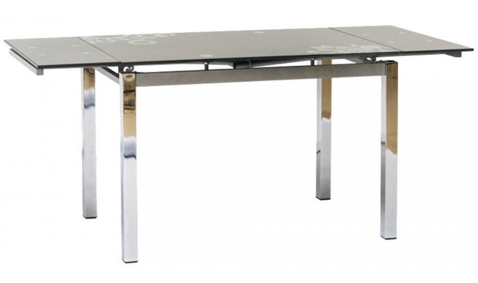 GD-017 Extendable Dining table, Chrome/Grey | Tables | ZIPhome.ee image 1