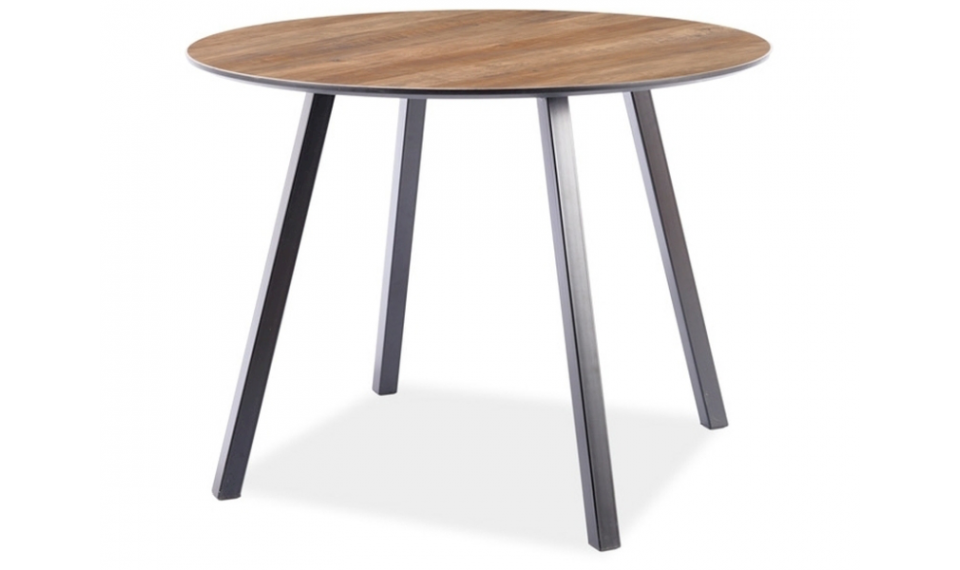 OAKLAND Dining table, dark walnut/black | Tables | ZIPhome.ee image 1