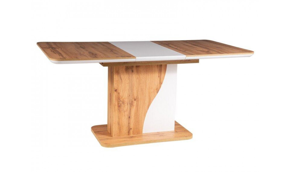 SYRIUSZ Extendable Dining table White/Oak wotan | Tables | ZIPhome.ee image 1