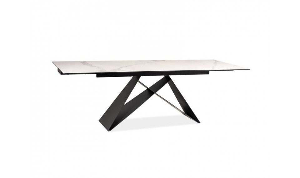 WESTIN III Раздвижной 160-240 обеденный стол, Эффект мрамора, белый | Столы | ZIPhome.ee изображение 2