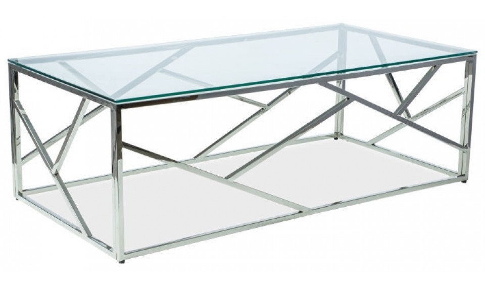 ESCADA A Coffee table, Glass/Chrome | Сoffee tables | ZIPhome.ee image 1