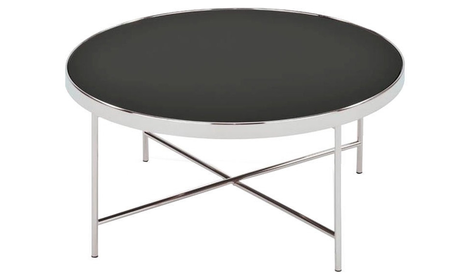 GINA B Coffee table, chrome/black | Сoffee tables | ZIPhome.ee image 1