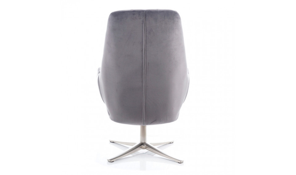 Armchair ADAMS VELVET BLUVEL 14 grey | 100% Quality Armchair ADAMS VELVET BLUVEL 14 grey | Armchairs | ZIPhome.ee image 4