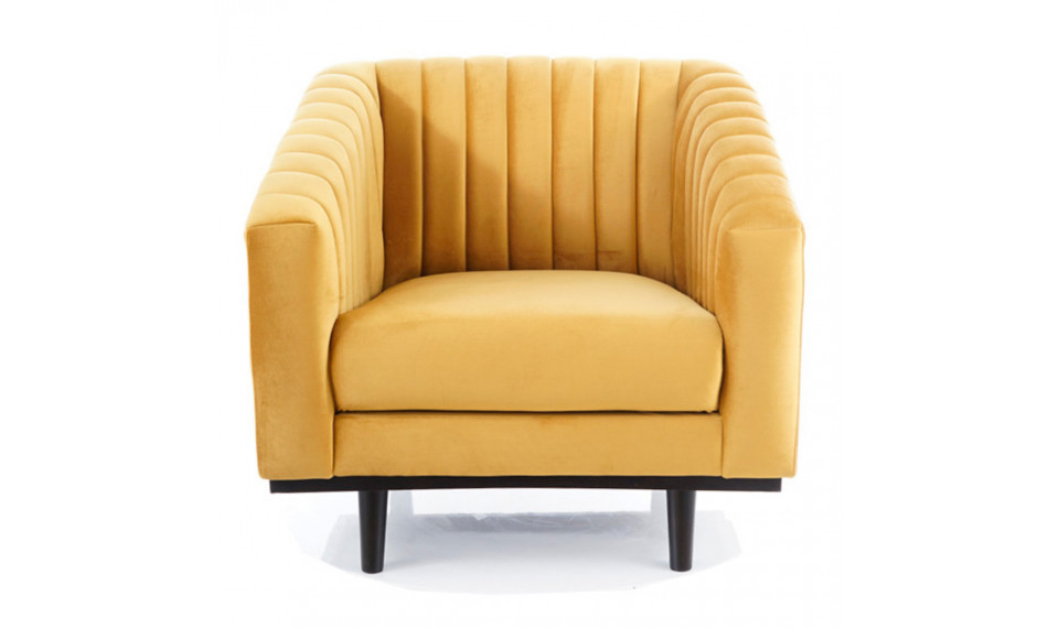 Armchair ASPREY 1 VELVET BLUVEL 68 curry | 100% Quality Armchair ASPREY 1 VELVET BLUVEL 68 curry | Armchairs | ZIPhome.ee image 2