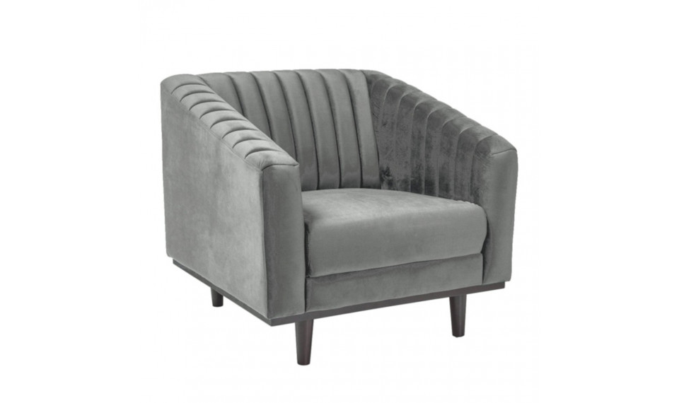 Armchair ASPREY 1 VELVET BLUVEL 14 grey | 100% Quality Armchair ASPREY 1 VELVET BLUVEL 14 grey | Armchairs | ZIPhome.ee image 1
