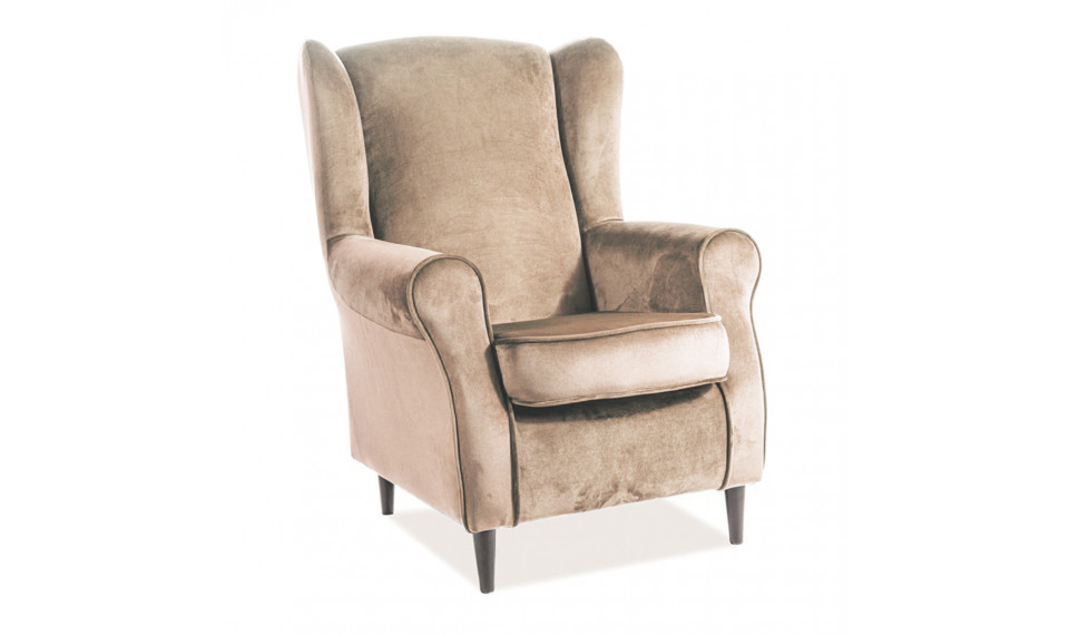 Armchair BARON VELVET BLUVEL 28 beige | 100% Quality Armchair BARON VELVET BLUVEL 28 beige | Armchairs | ZIPhome.ee image 1