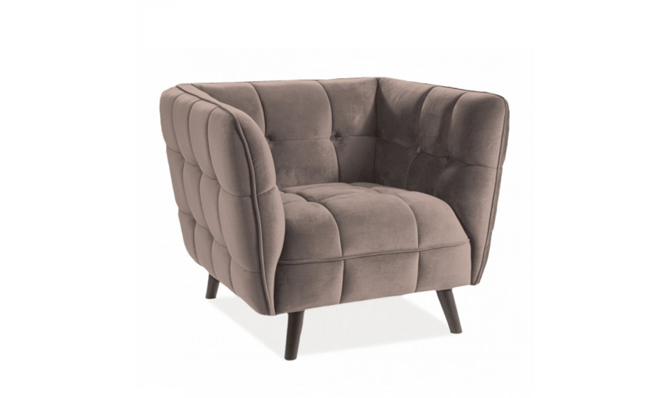 Armchair CASTELLO 1, VELVET  BLUVEL 28 beige | 100% Quality Armchair CASTELLO 1, VELVET  BLUVEL 28 beige | Armchairs | ZIPhome.ee image 1