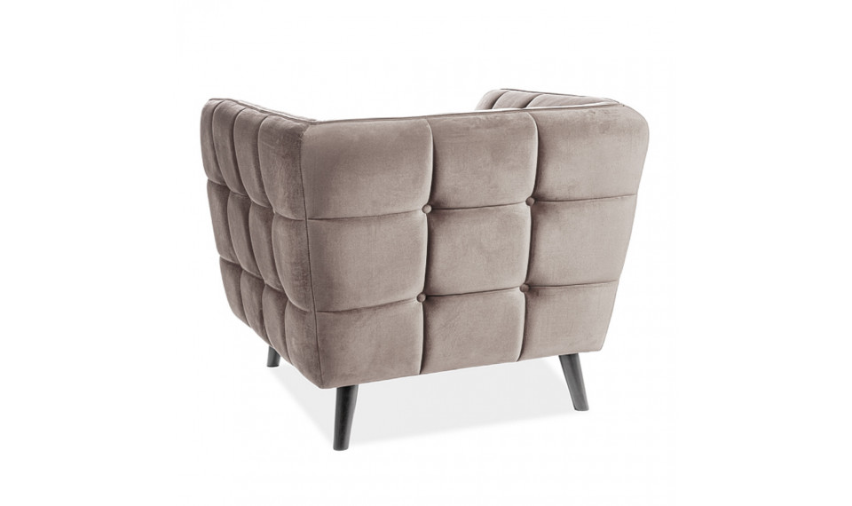 Armchair CASTELLO 1, VELVET  BLUVEL 28 beige | 100% Quality Armchair CASTELLO 1, VELVET  BLUVEL 28 beige | Armchairs | ZIPhome.ee image 2