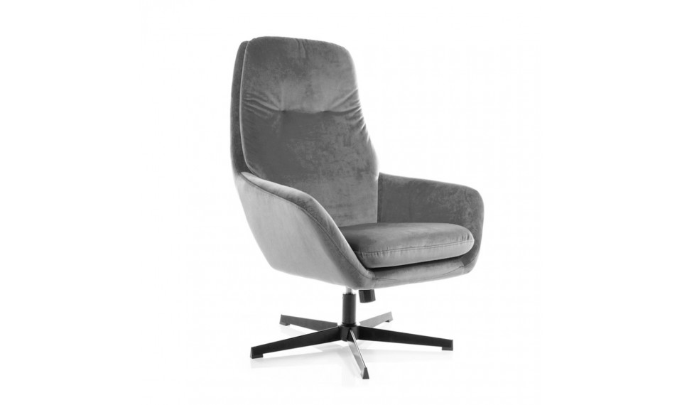 Armchair FORD, VELVET  BLUVEL 14 grey | 100% Quality Armchair FORD, VELVET  BLUVEL 14 grey | Armchairs | ZIPhome.ee image 2
