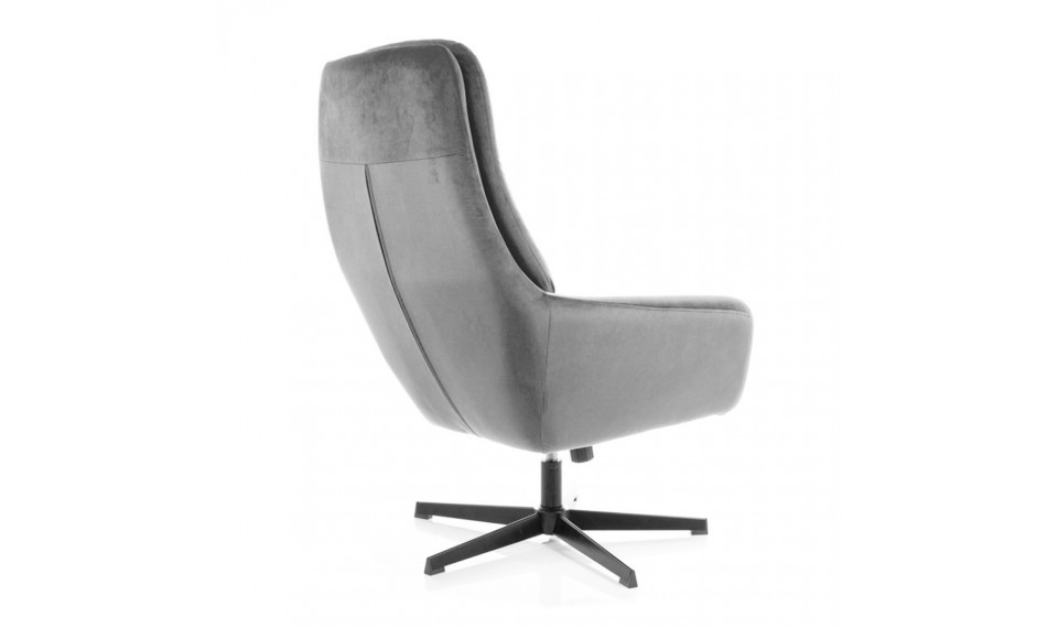 Armchair FORD, VELVET  BLUVEL 14 grey | 100% Quality Armchair FORD, VELVET  BLUVEL 14 grey | Armchairs | ZIPhome.ee image 4