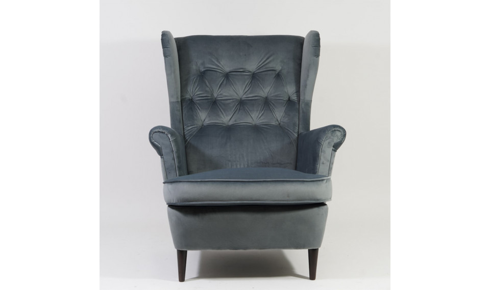 Armchair HARRY VELVET BLUVEL 14 grey | 100% Quality Armchair HARRY VELVET BLUVEL 14 grey | Armchairs | ZIPhome.ee image 2
