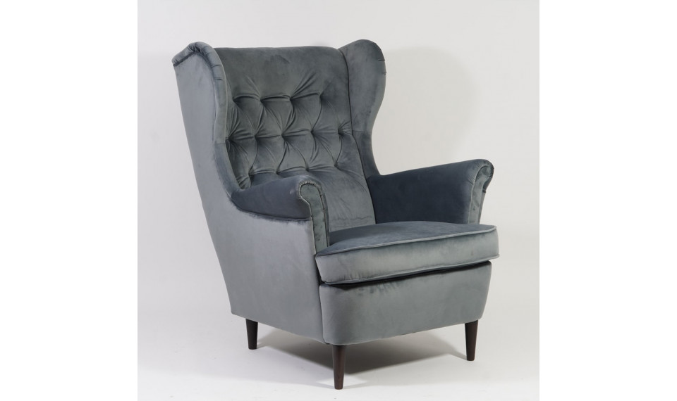 Armchair HARRY VELVET BLUVEL 14 grey | 100% Quality Armchair HARRY VELVET BLUVEL 14 grey | Armchairs | ZIPhome.ee image 3