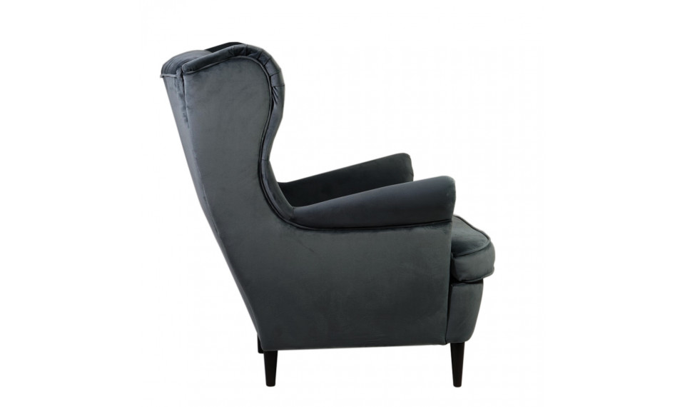 Armchair HARRY VELVET BLUVEL 19 black | 100% Quality Armchair HARRY VELVET BLUVEL 19 black | Armchairs | ZIPhome.ee image 2