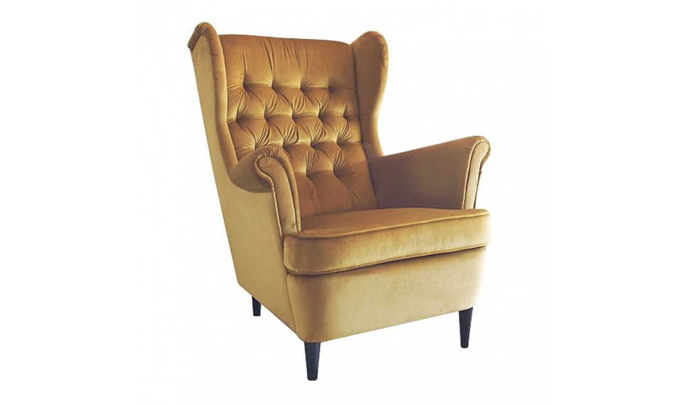 Armchair HARRY VELVET BLUVEL 68 curry | 100% Quality Armchair HARRY VELVET BLUVEL 68 curry | Armchairs | ZIPhome.ee image 1